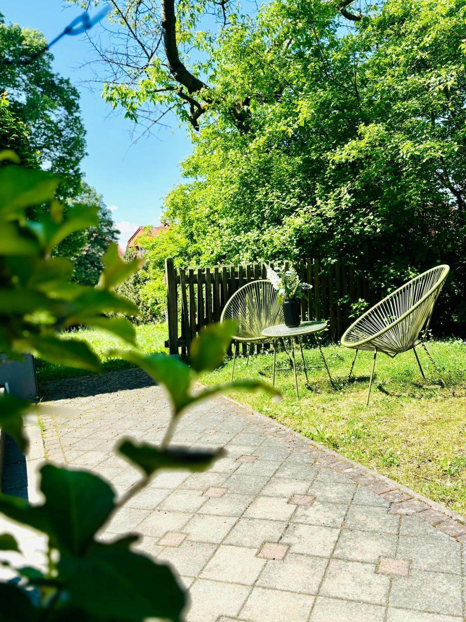Luxusapartment Im Dichterviertel *Garten*Parkplatz*Wifi* Erfurt Dış mekan fotoğraf